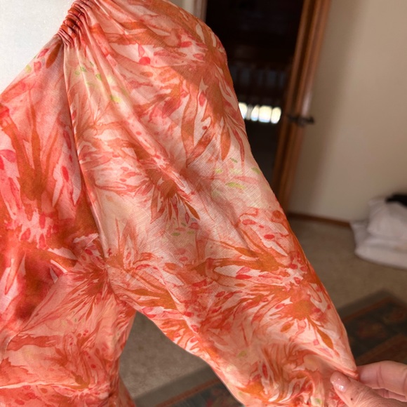 Anthropologie Lucy Paris Azalea Floral Mini Dress M - Picture 4 of 14